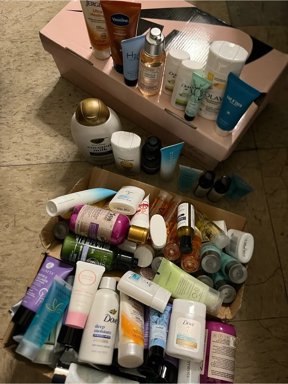Lot of Assorted Travel Size Toiletries Travel Set 152 Pieces
